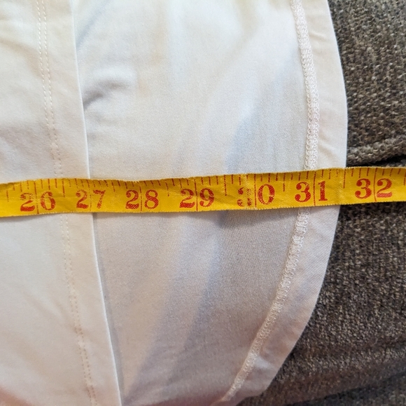 Lane Bryant white, hi-lo, 3/4 sleeve top, size 22/24 - Picture 12 of 12